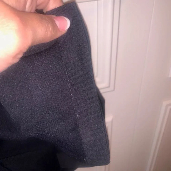 Dri-fit style black racer back tank w/bra - Picture 4 of 4